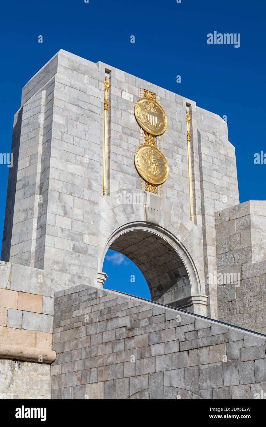 British War Memorial, Gibraltar, Vereinigtes Königreich Stockfoto