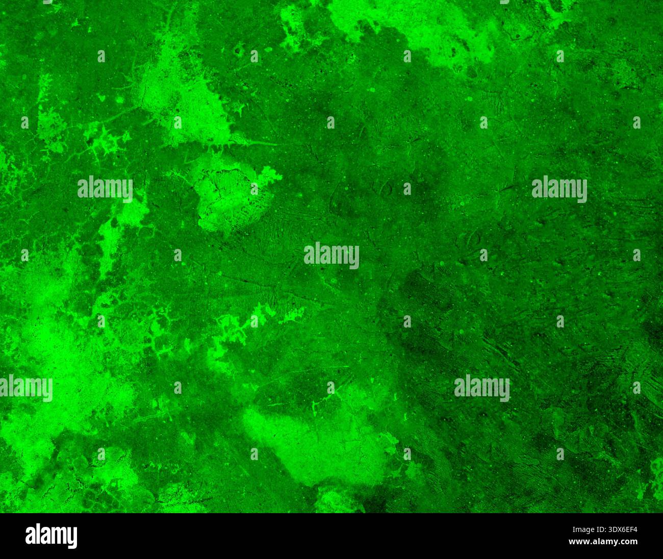 Textur Zement Türkis helle abstrakte Farbe. Panorama abstrakte dekorative dunkle Hintergrund. Weitwinkeltapete mit rauer, mystischer Textur Stockfoto