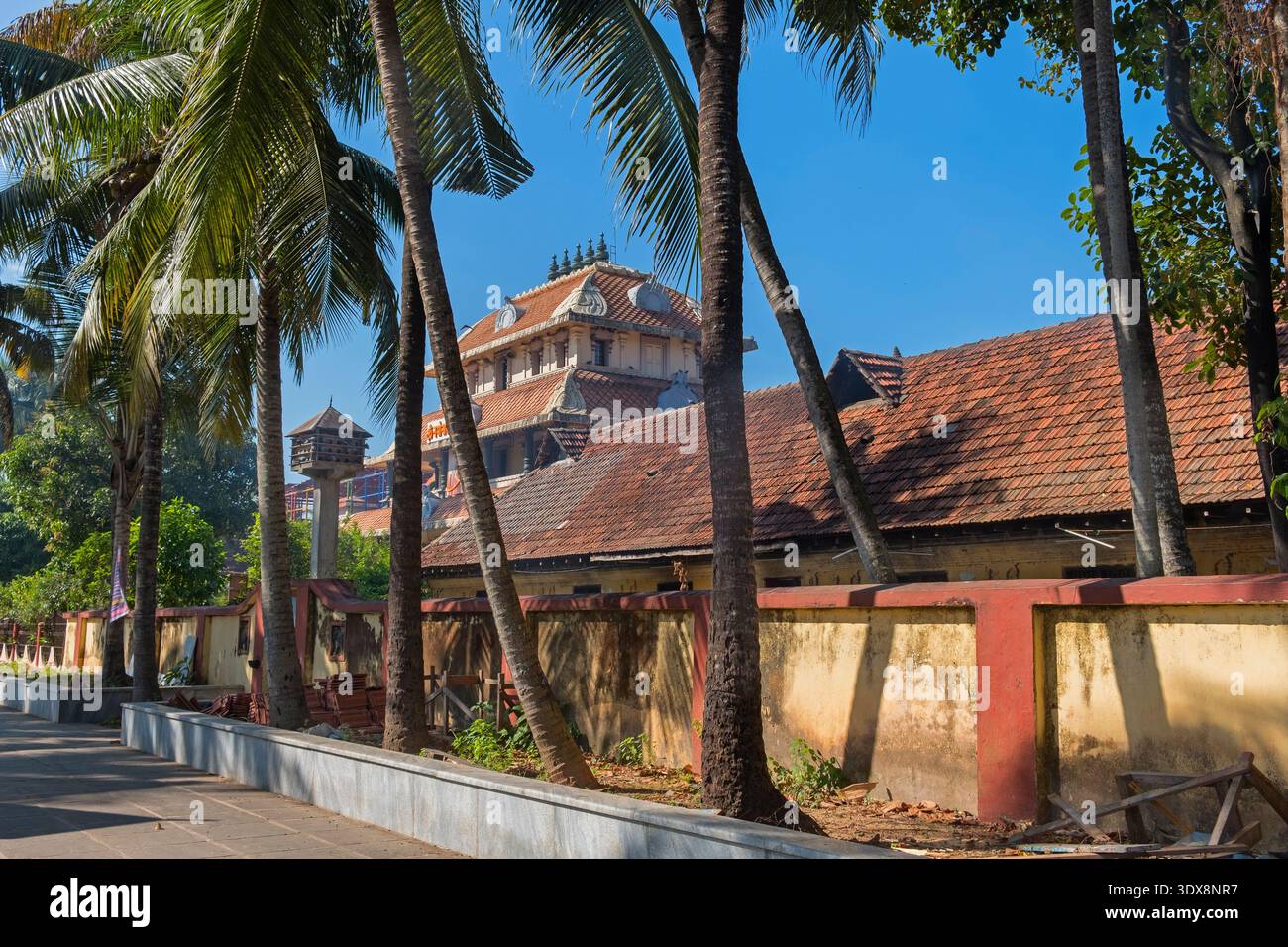 Tirumala Devaswom Hindu Tempel Mattancherry Kochi Cochin Kerala Indien Stockfoto