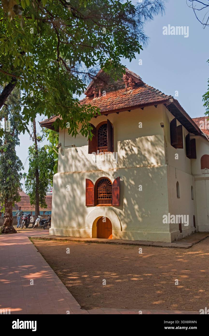 Niederländischer Palast Mattancherry Kochi Cochin Kerala Indien Stockfoto