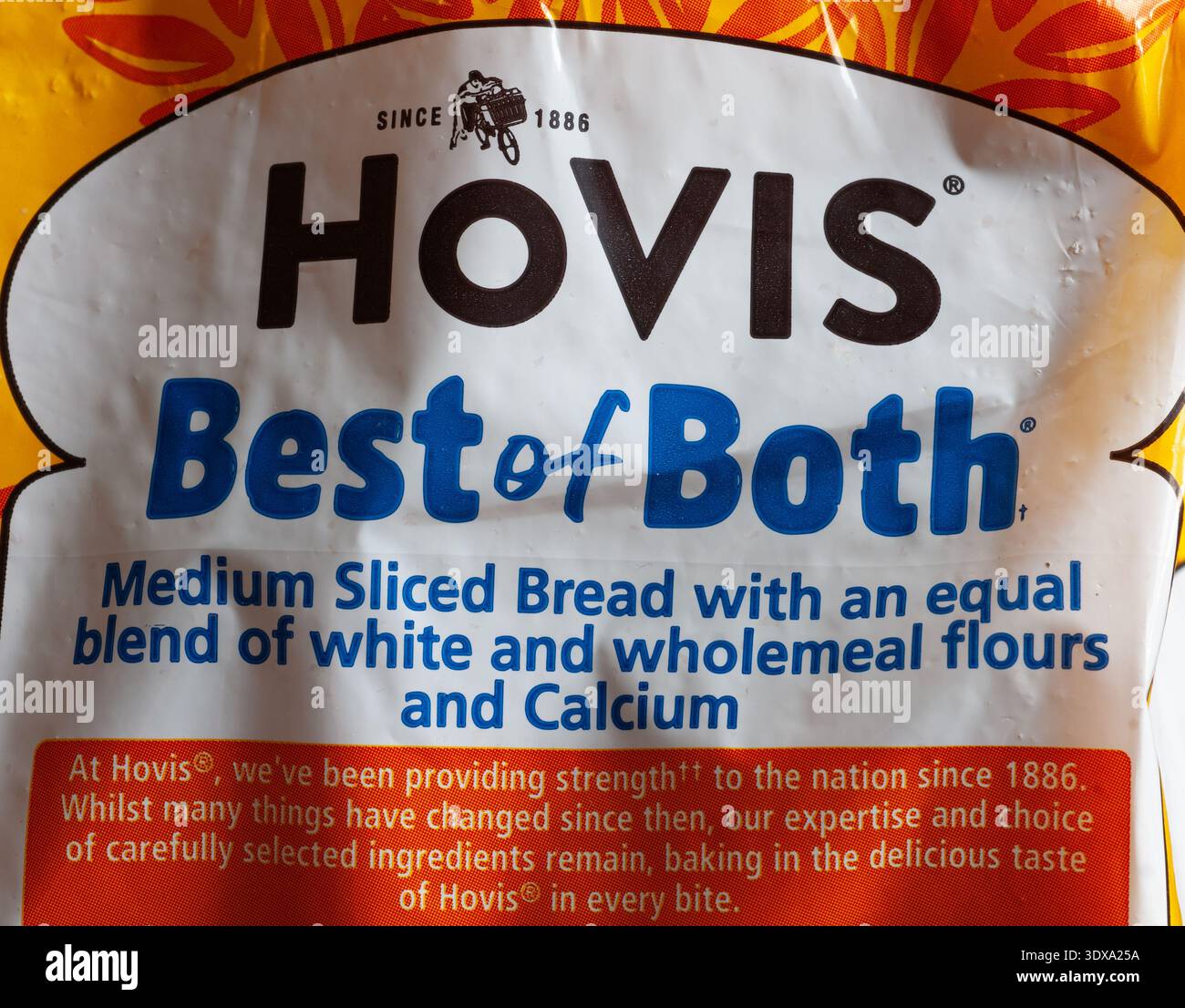 Hovis Best of both in Scheiben geschnittenes Brot, Großbritannien Stockfoto