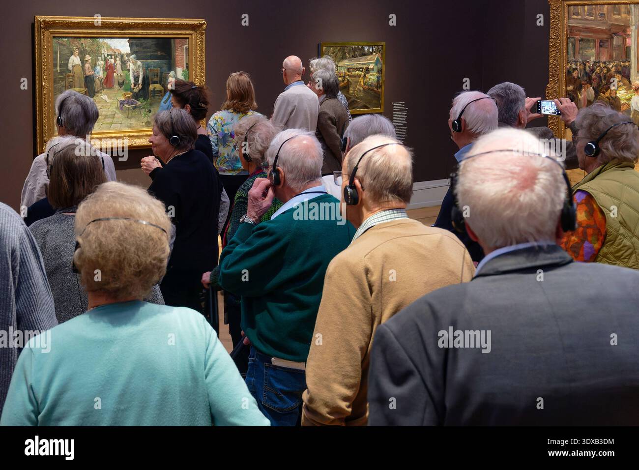 Malerei Bildende Kunst 01.03.2026 Potsdam Landeshauptstadt Kunst Kultur Museum Barberini Ausstellung Avantgarde -Max Liebermann und der Impressi Stockfoto