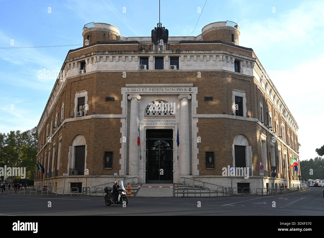Rom, Italien - 2. November 2024: Gebäude der Generalstaatsanwaltschaft der Italienischen Republik in Rom Stockfoto