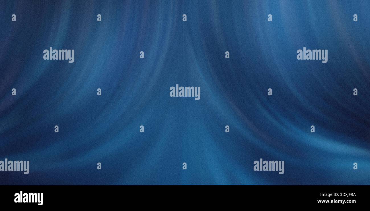 Ein abstrakter Hintergrund mit Blautönen mit verschwommenen Texturen und sanften Lichteffekten Stockfoto