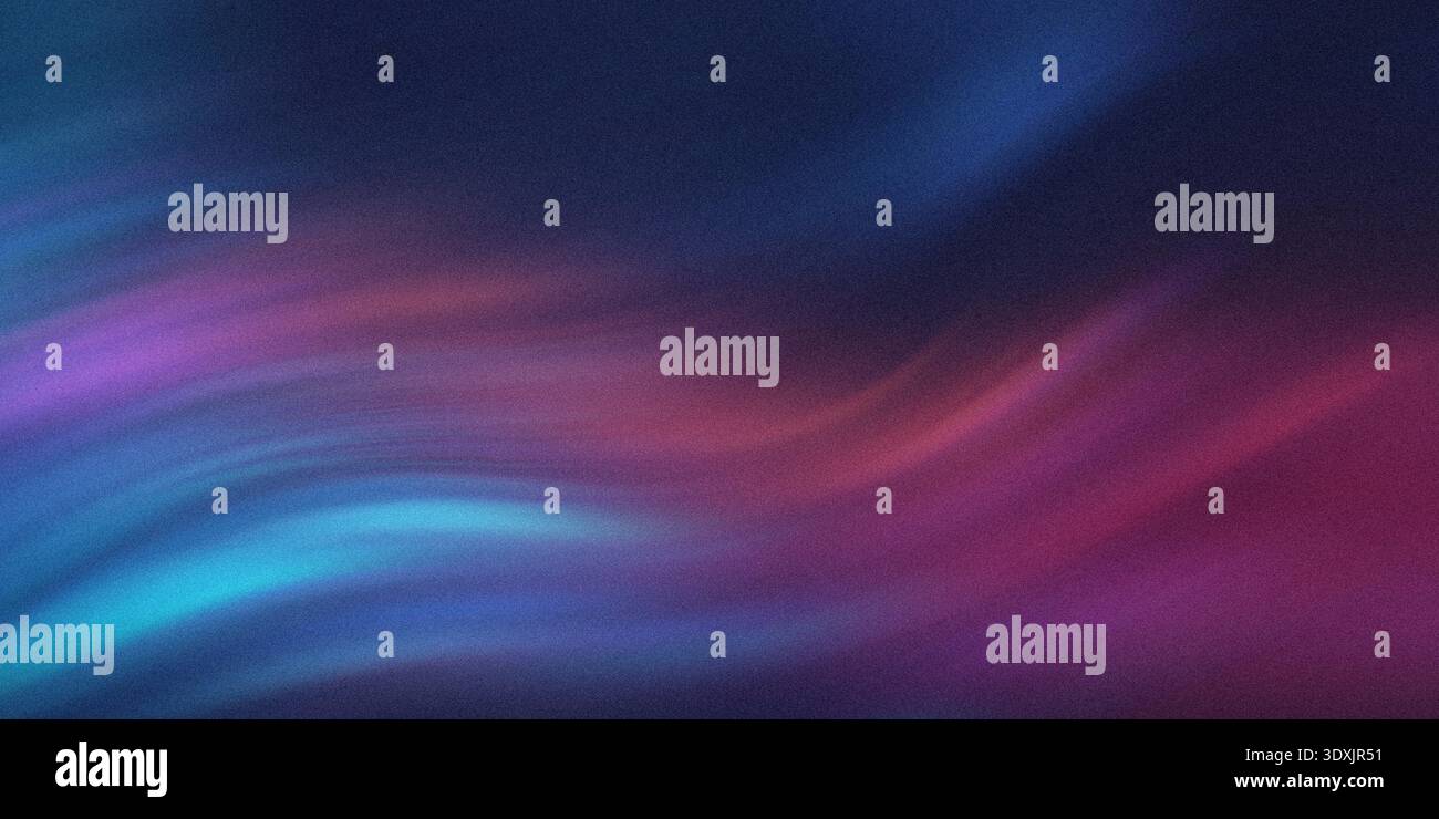 Abstrakter Hintergrund mit gemischten Farben von Blau-Lila und Rosa für einen traumhaften Atmosphäreneffekt Stockfoto