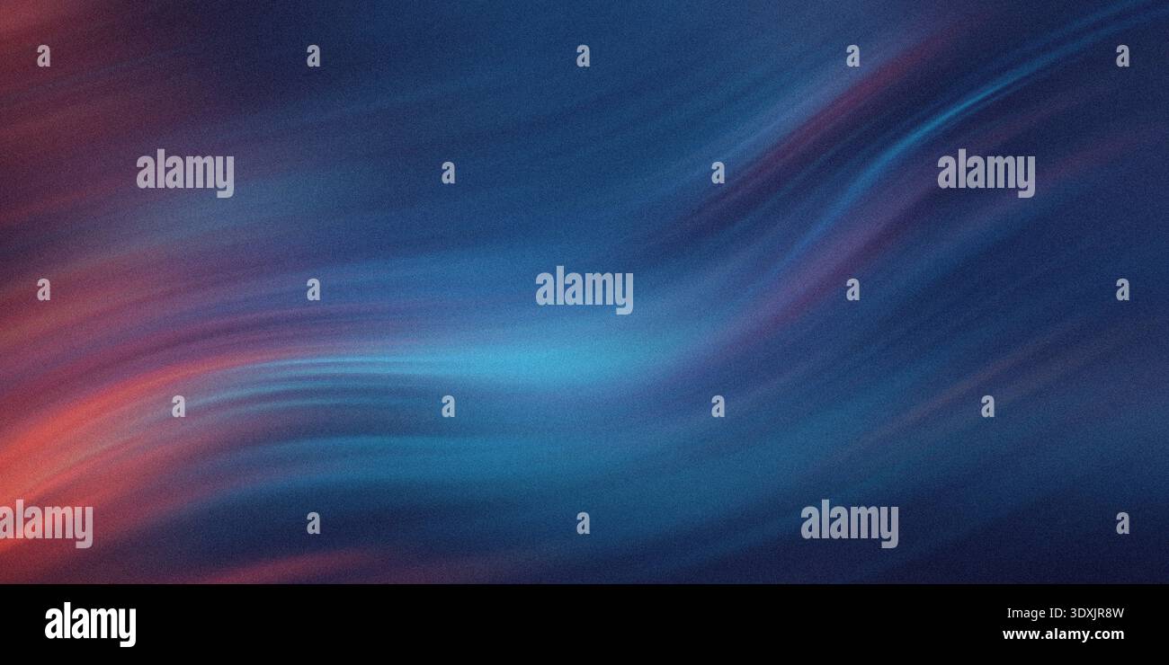 Abstrakter, unscharfer Hintergrund mit Blaurot- und Violetttönen für einen traumhaften und weichen Effekt Stockfoto