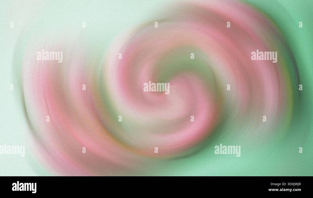 Abstrakte, unscharfe Farben in Rosa und weiß schaffen eine dynamische und faszinierende visuelle Effektkunst Stockfoto