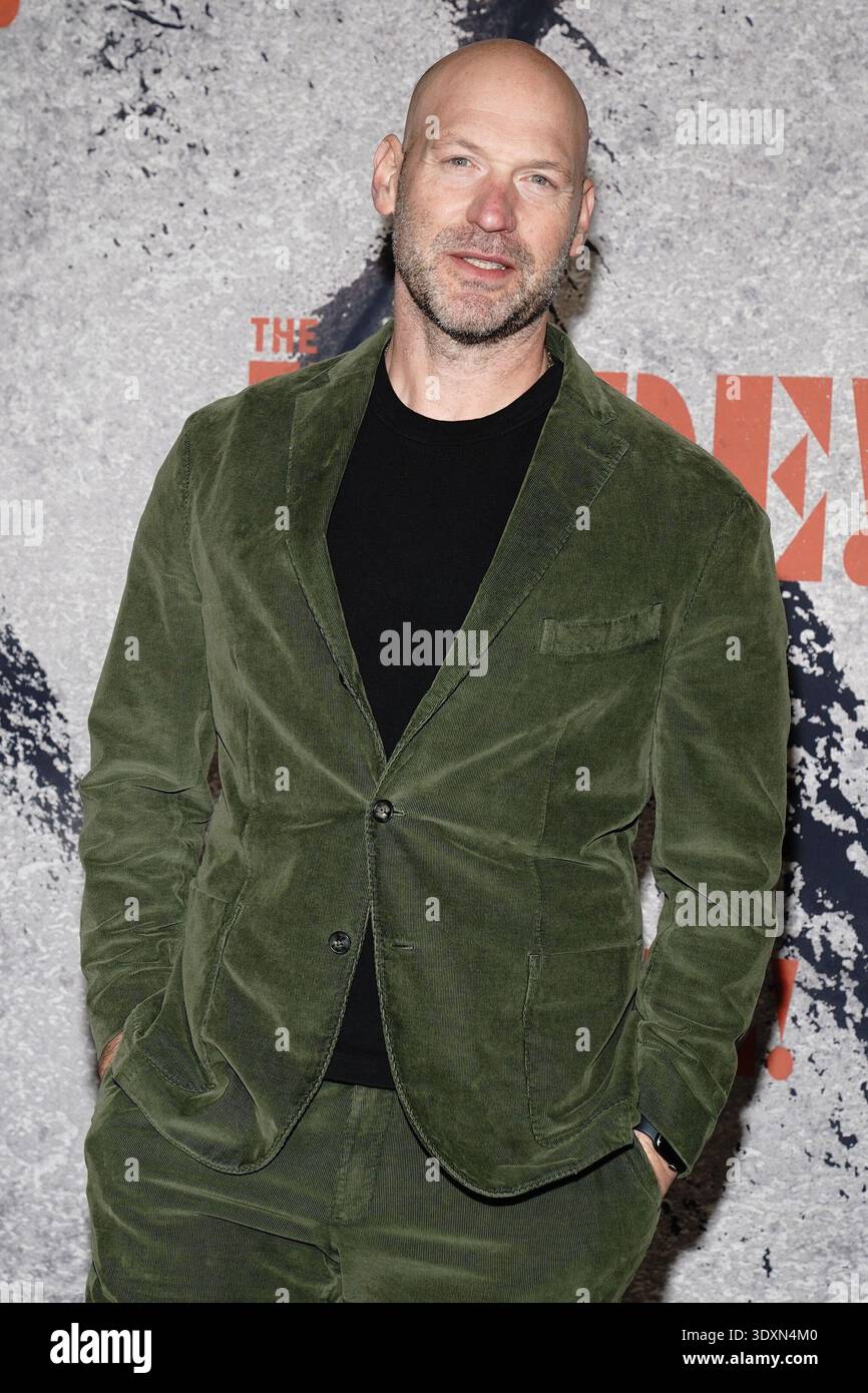 Ny. März 2026. Corey Stoll at Arrivals for THE BRIDE Premiere, Frederick P. Rose Hall, Jazz at Lincoln Center, New York, NY, 03. März 2026. Quelle: Kristin Callahan/Everett Collection/Alamy Live News Stockfoto