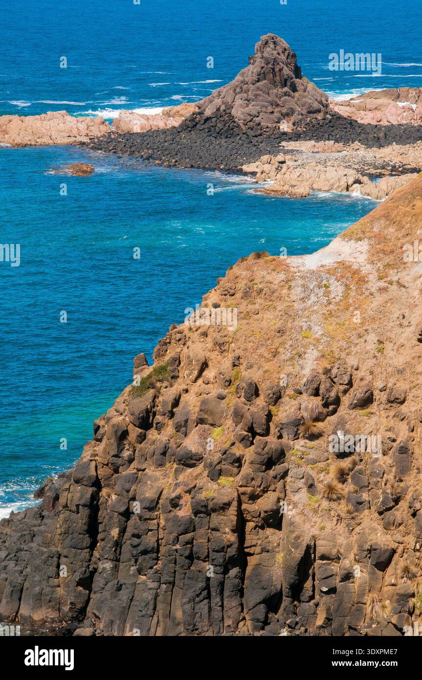 Pyramid Rock, Phillip Island, Victoria Stockfoto