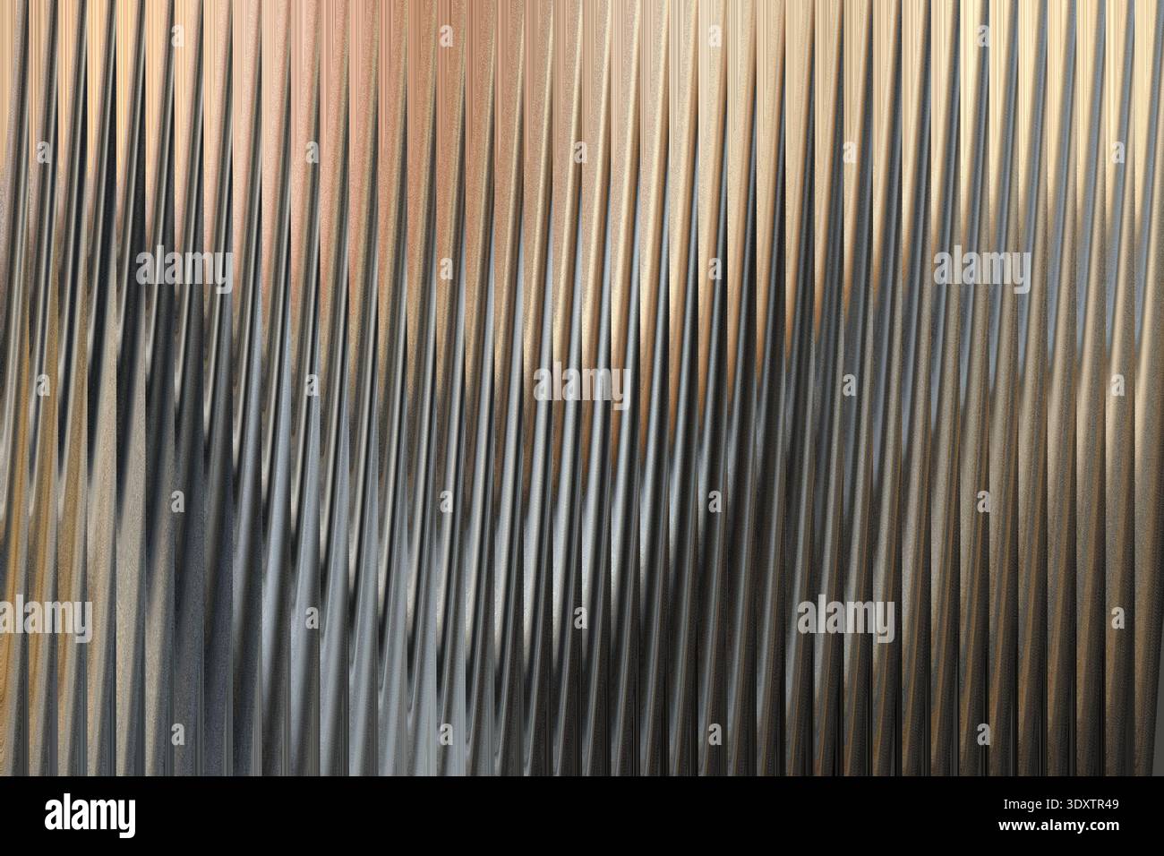Abstrakter, unscharfer Hintergrund mit beigefarbenen Schwarz-weiß-Tönen für einen wirbelnden Bewegungseffekt Stockfoto