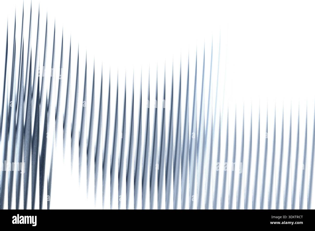 Abstrakte Landschaft mit gedämpfter Farbpalette mit weichem Blending und unscharfer Horizontlinie Stockfoto