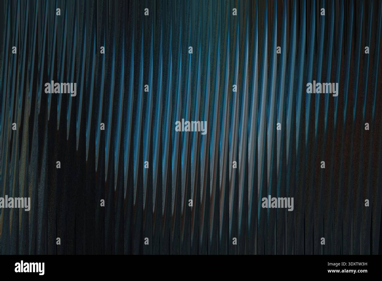 Abstrakter dunkler Hintergrund mit Blau- und Schwarztönen mit verschwommenen Texturen und Verlaufseffekt Stockfoto