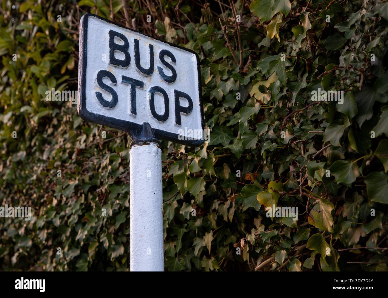 Bushaltestelle Stockfoto