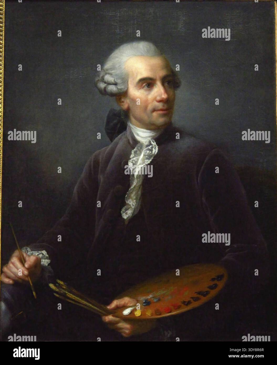 Claude Joseph Vernet 14. August 1714 bis 3. Dezember 1789, französischer Maler, Gemälde, Reproduktion des Gemäldes, Kunstwerk, Historisch Stockfoto