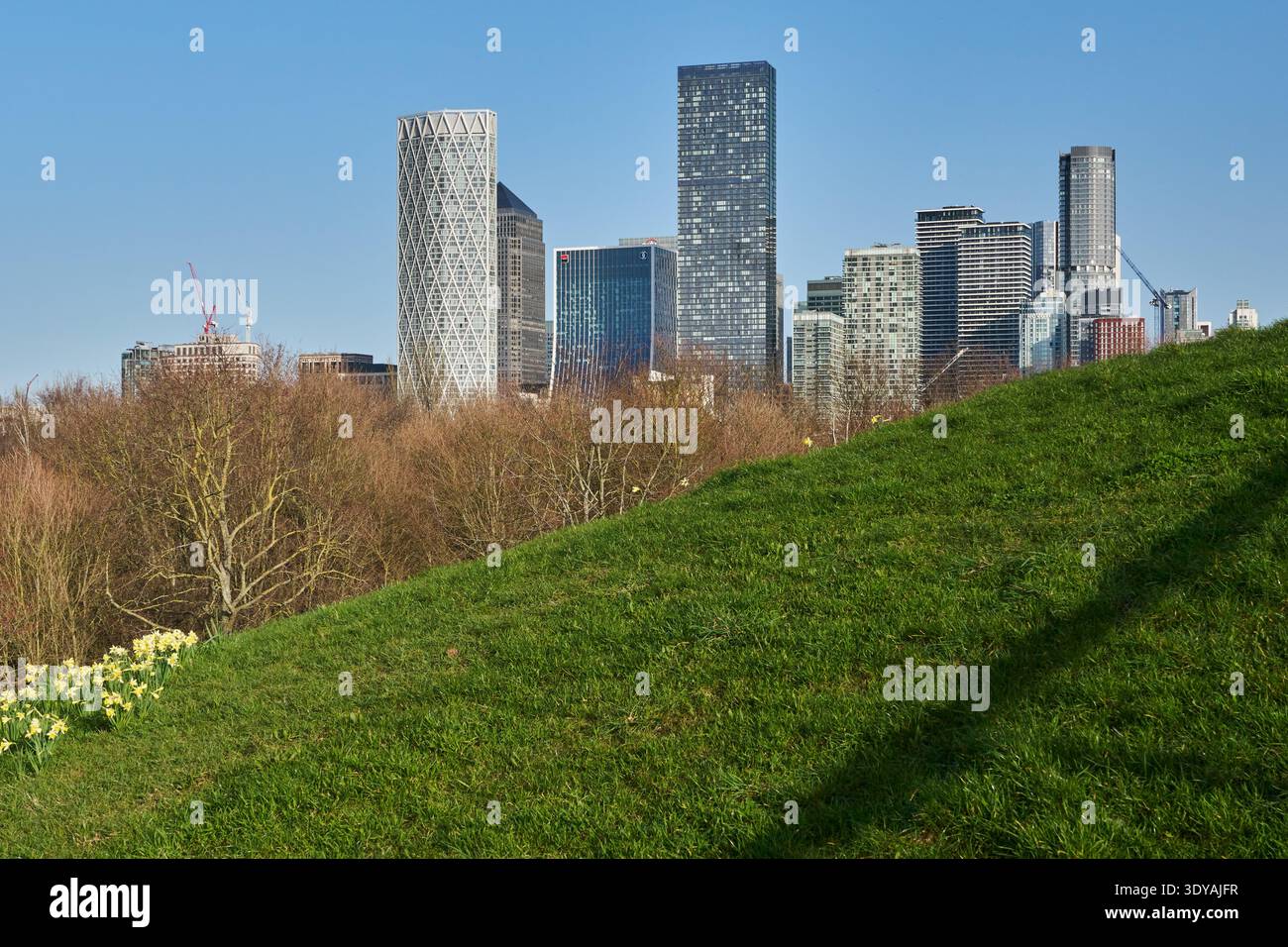 Aussichtspunkt Stave Hill Stockfoto