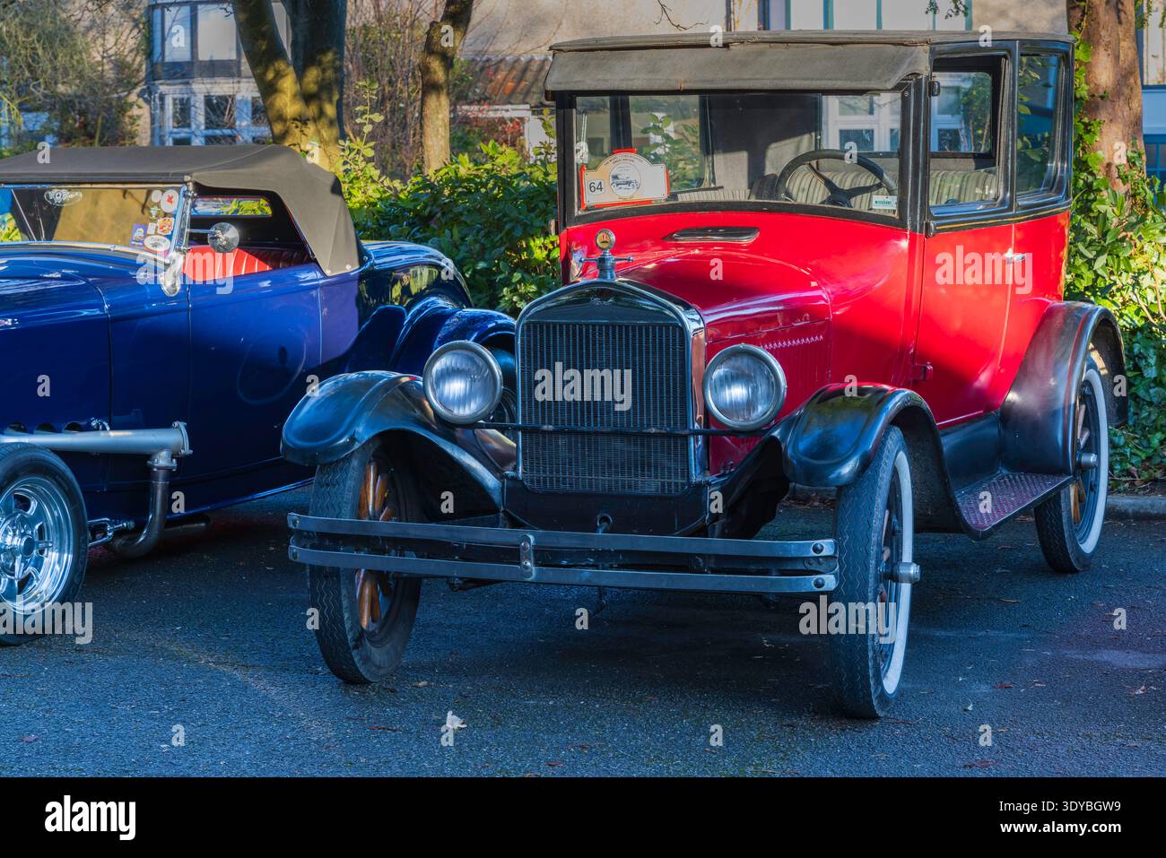 Clevedon Coffee und Cars Model T Car Stockfoto
