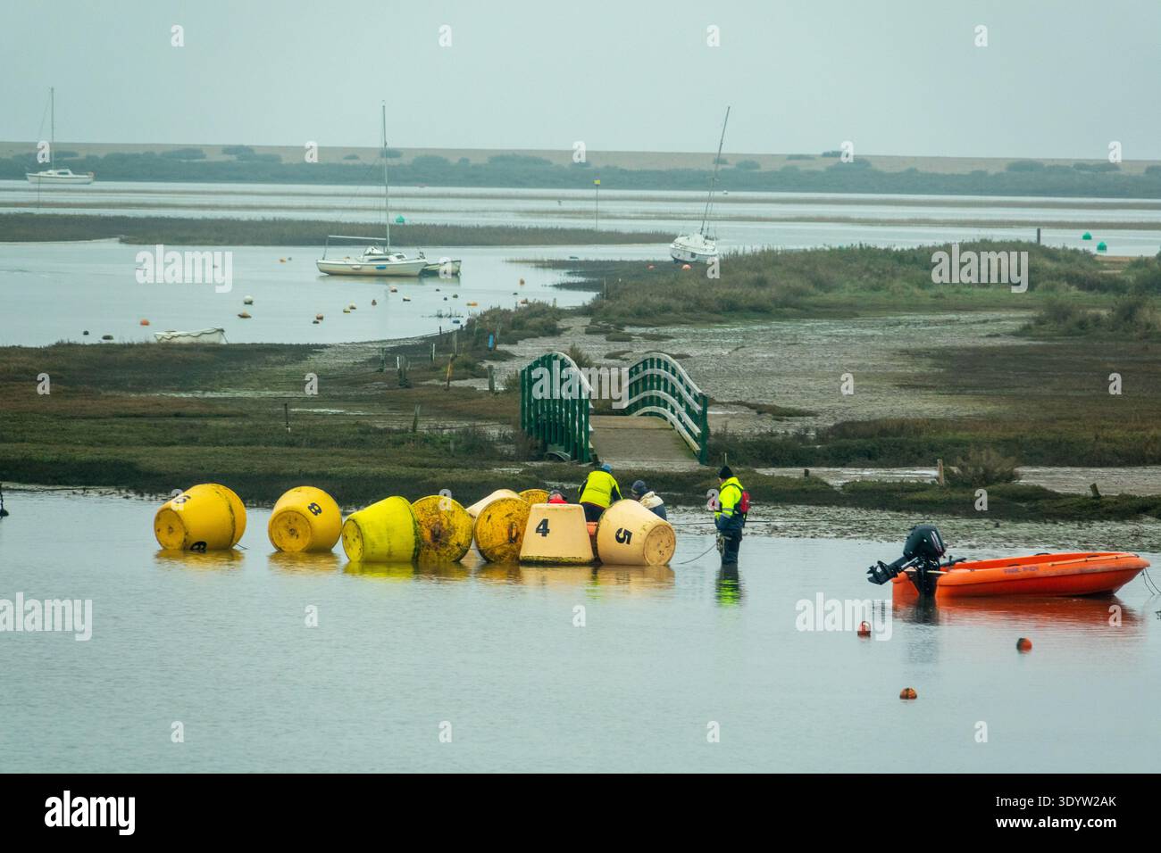 Blakeney Sailing Club Stockfoto