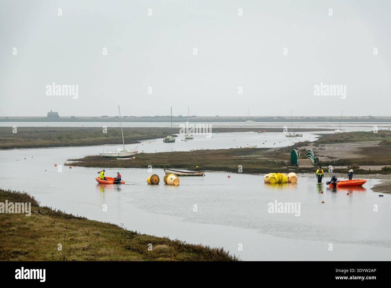 Blakeney Sailing Club Stockfoto