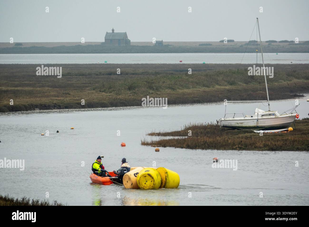 Blakeney Sailing Club Stockfoto