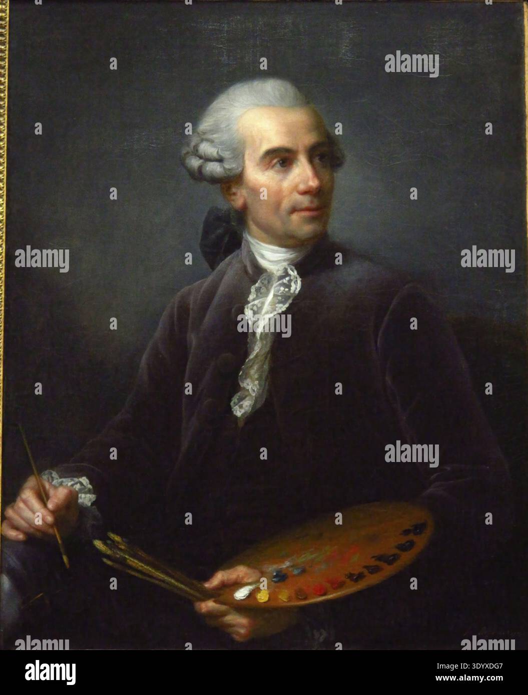Claude Joseph Vernet (14. August 1714 bis 3. August). Dezember 1789), französischer Maler, Gemälde, Reproduktion des Gemäldes, Kunstwerk, Historisch Stockfoto