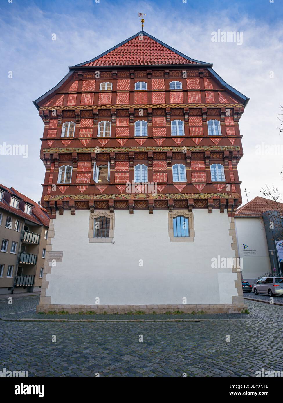 Alte Wägeanlage, Braunschweig, Niedersachsen, Mitteldeutschland, Deutschland, Europa Stockfoto