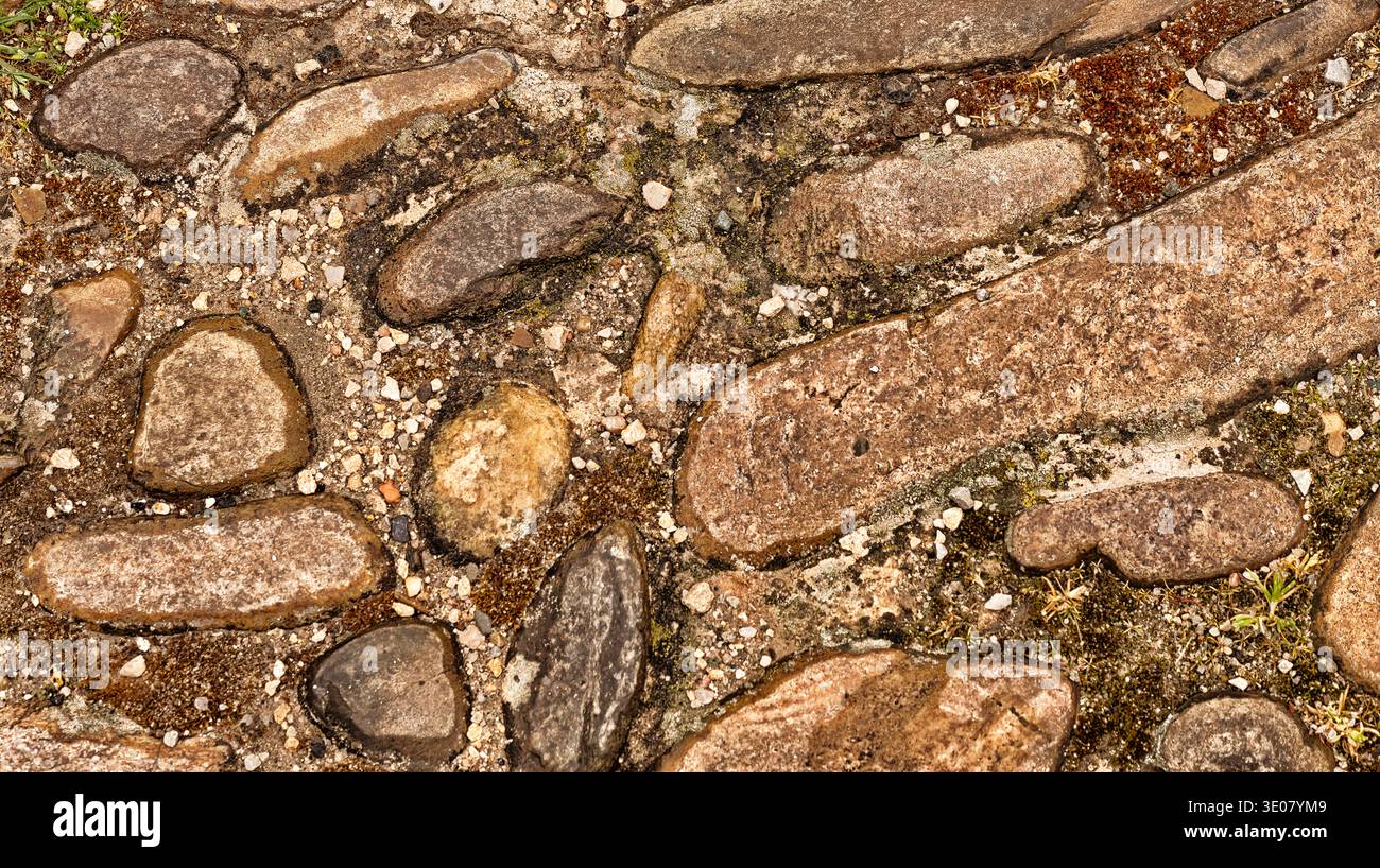 Strukturiertes Hintergrunddesign Mit Natursteinwand Stockfoto