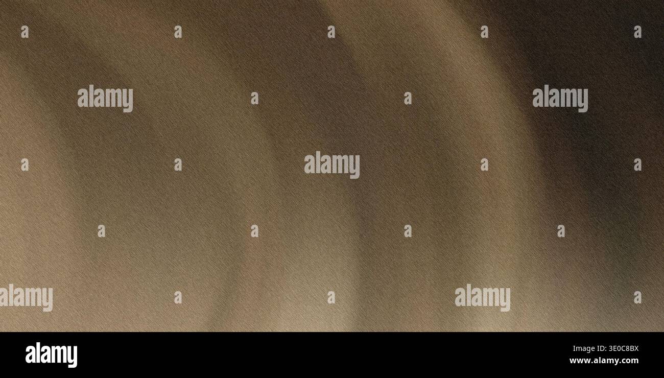 Ein unscharfes Bild mit einem Farbverlauf aus gedämpften Taupe- und Brauntönen. Die Textur ist glatt mit dezenten vertikalen Streifen. Stockfoto