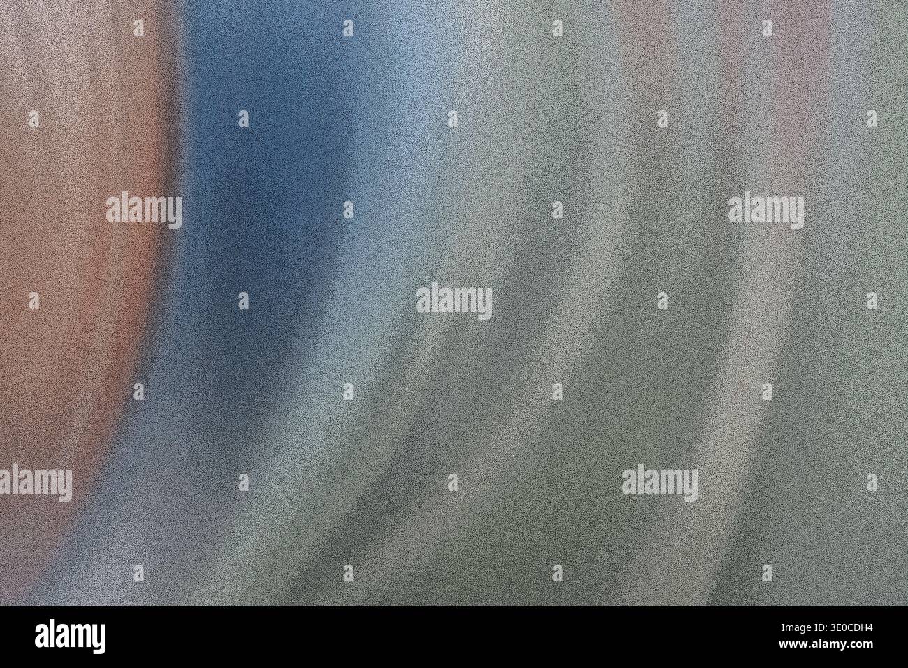 Ein Bild mit einem abstrakten, verschwommenen Hintergrund mit sanften Pastelltönen in Blau, Grün und Pfirsichfarben. Die Farben verschmelzen nahtlos und sorgen für eine beruhigende Atmosphäre Stockfoto
