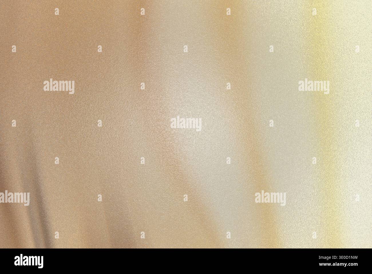 Ein Bild mit einem verschwommenen abstrakten Hintergrund mit einem Farbverlauf von hellen Beige- und Goldtönen. Die vertikalen Linien deuten auf ein Bewegungsgefühl oder einen Text hin Stockfoto