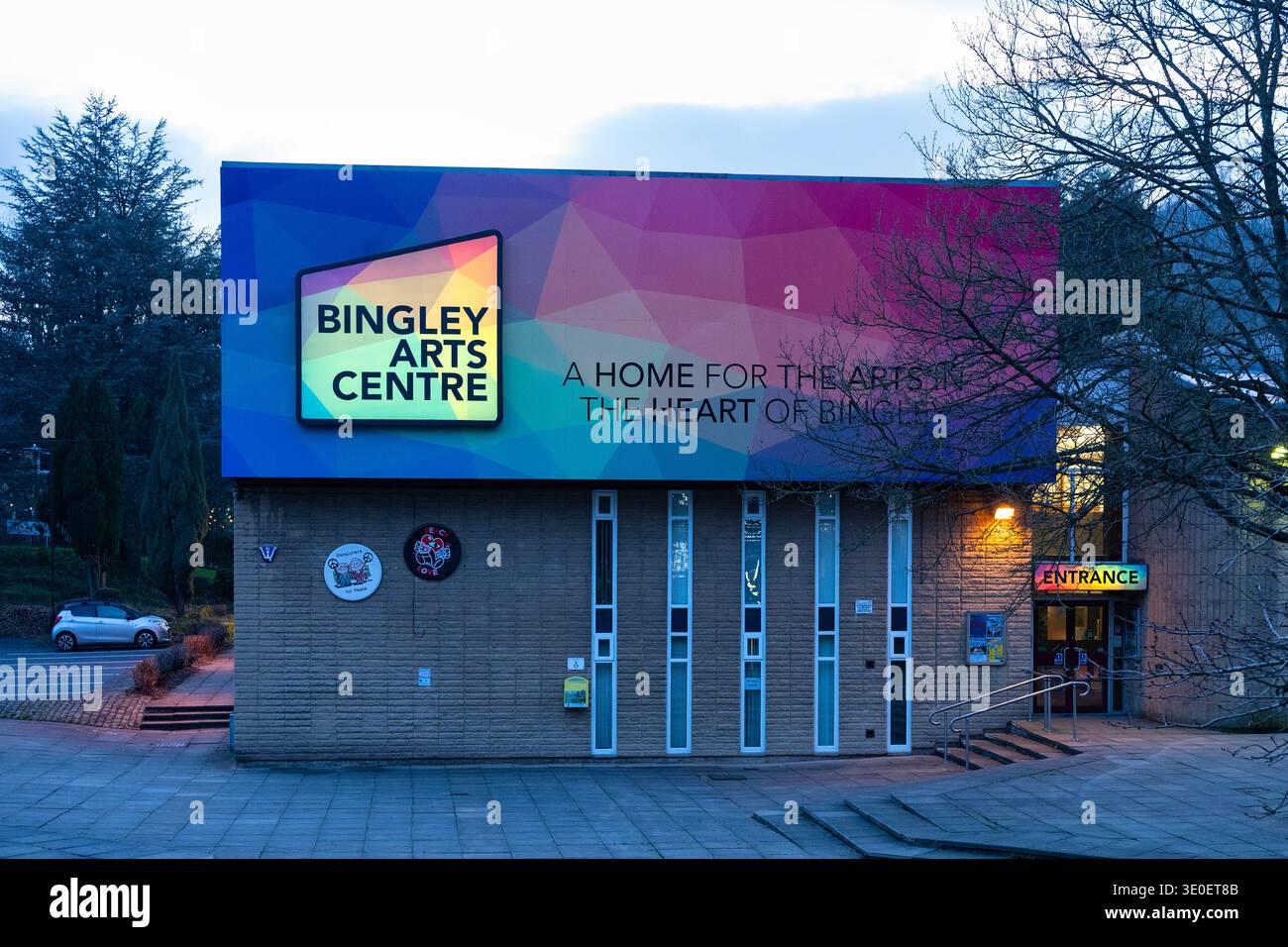 Bingley Arts Centre, Heimstadion des Bingley Little Theatre, Bingley, Bradford, West Yorkshire, England, UK Stockfoto