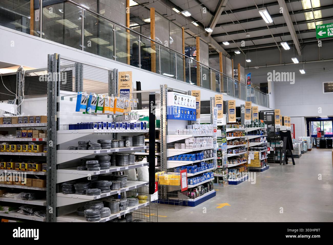 wickes Heimwerkermarkt, bexhill-on-Sea-Filiale, East sussex, großbritannien, europa Stockfoto
