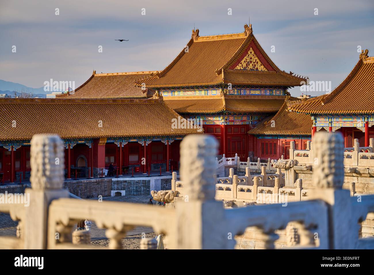 Die Verbotene Stadt: Imperialer Glanz des alten China. Stockfoto