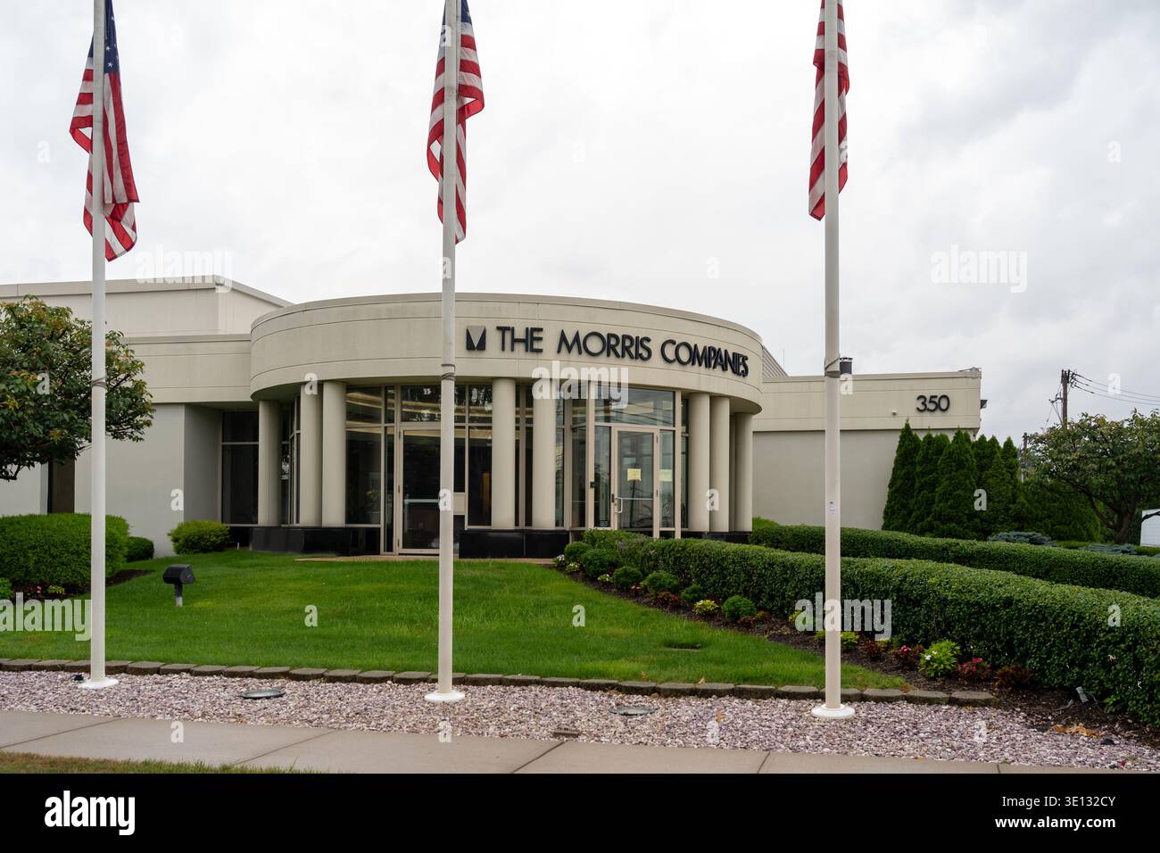 Der Hauptsitz von Morris Companies befindet sich in Rutherford, New Jersey, USA. Stockfoto