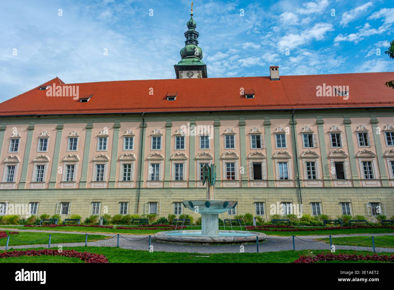 Blick auf das Landhaus in Klagenfurt, Österreich.BILD Stockfoto