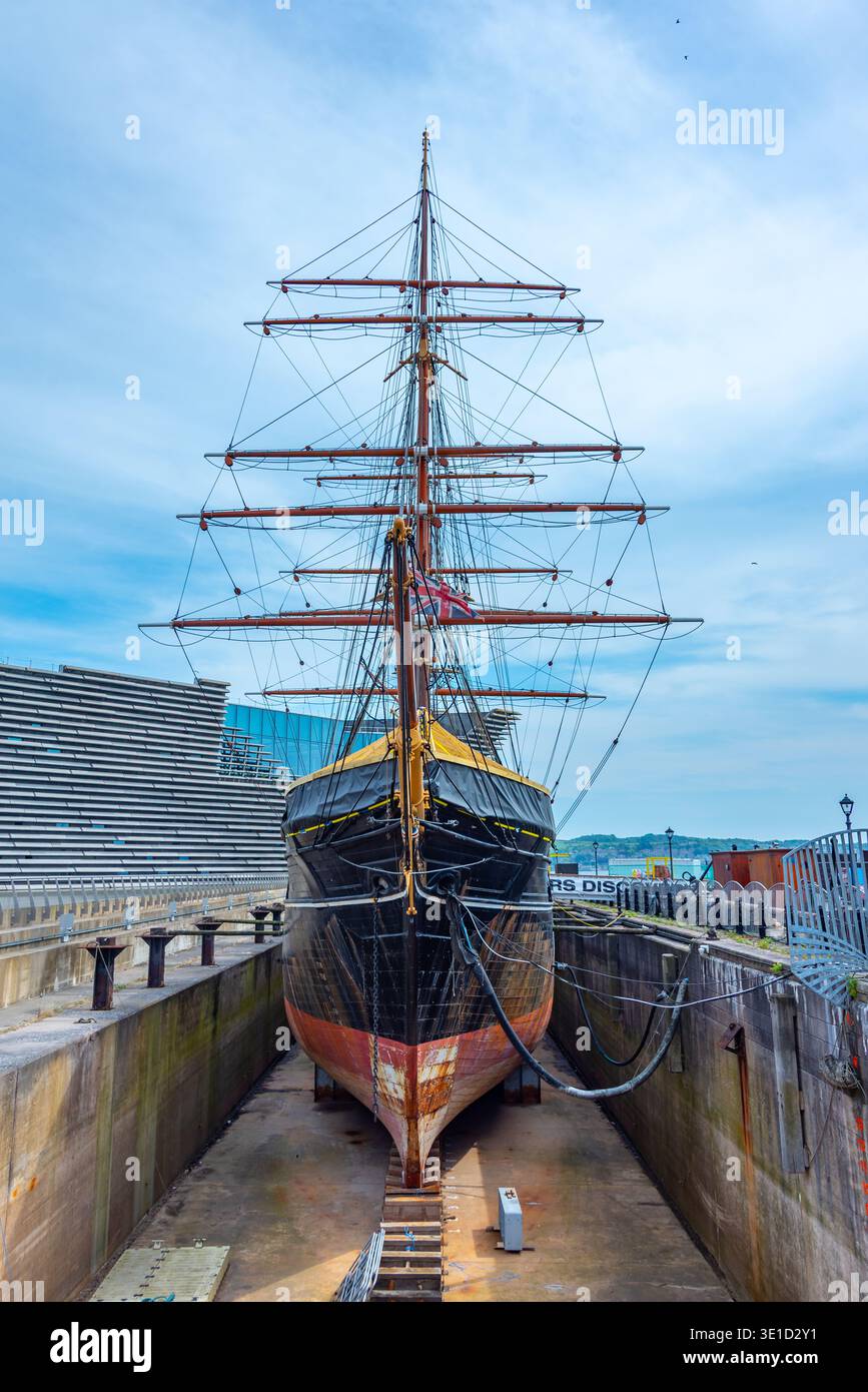 RRS-Entdeckungsschiff in Dundee, Schottland.IMAGE Stockfoto
