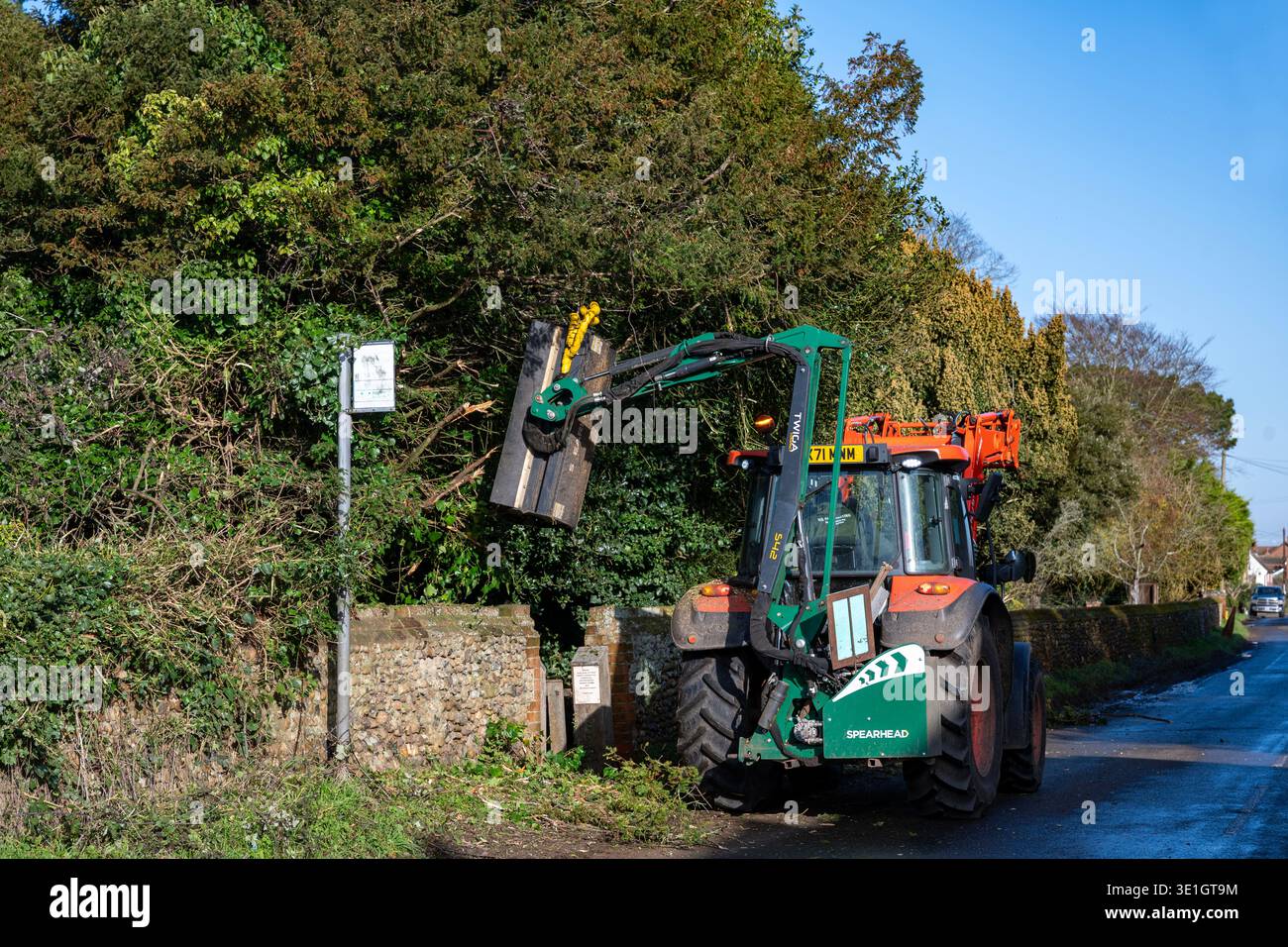 Twica Compact Heckenschere Bawdsey Suffolk Stockfoto