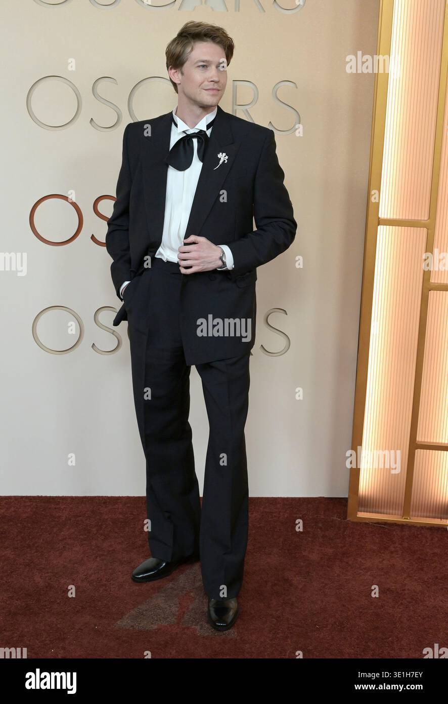 Hollywood, ca. 15. März 2026. Joe Alwyn bei den 98. Oscars im Dolby Theatre am 15. März 2026 in Hollywood, Kalifornien. Quelle: Marty/Media Punch/Alamy Live News Stockfoto