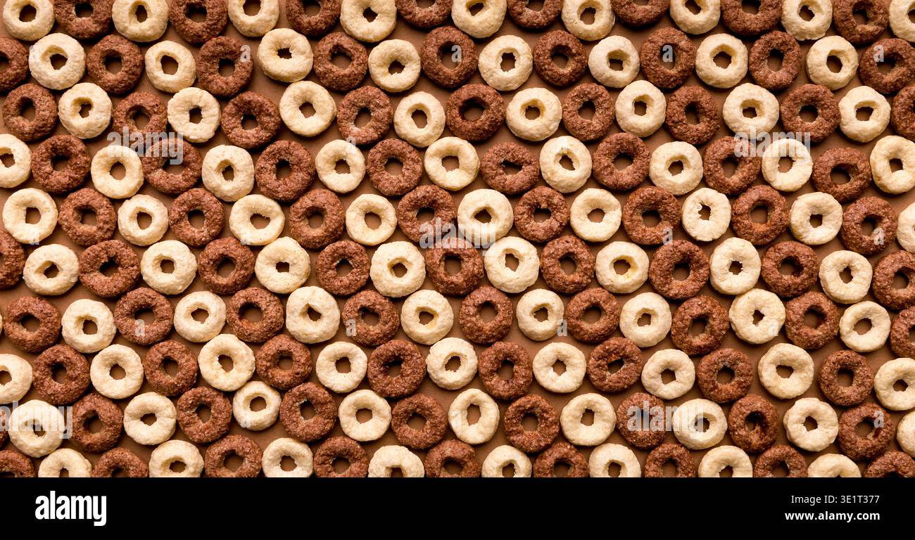 Farbenfrohe Hintergrundstruktur für Getreide Stockfoto