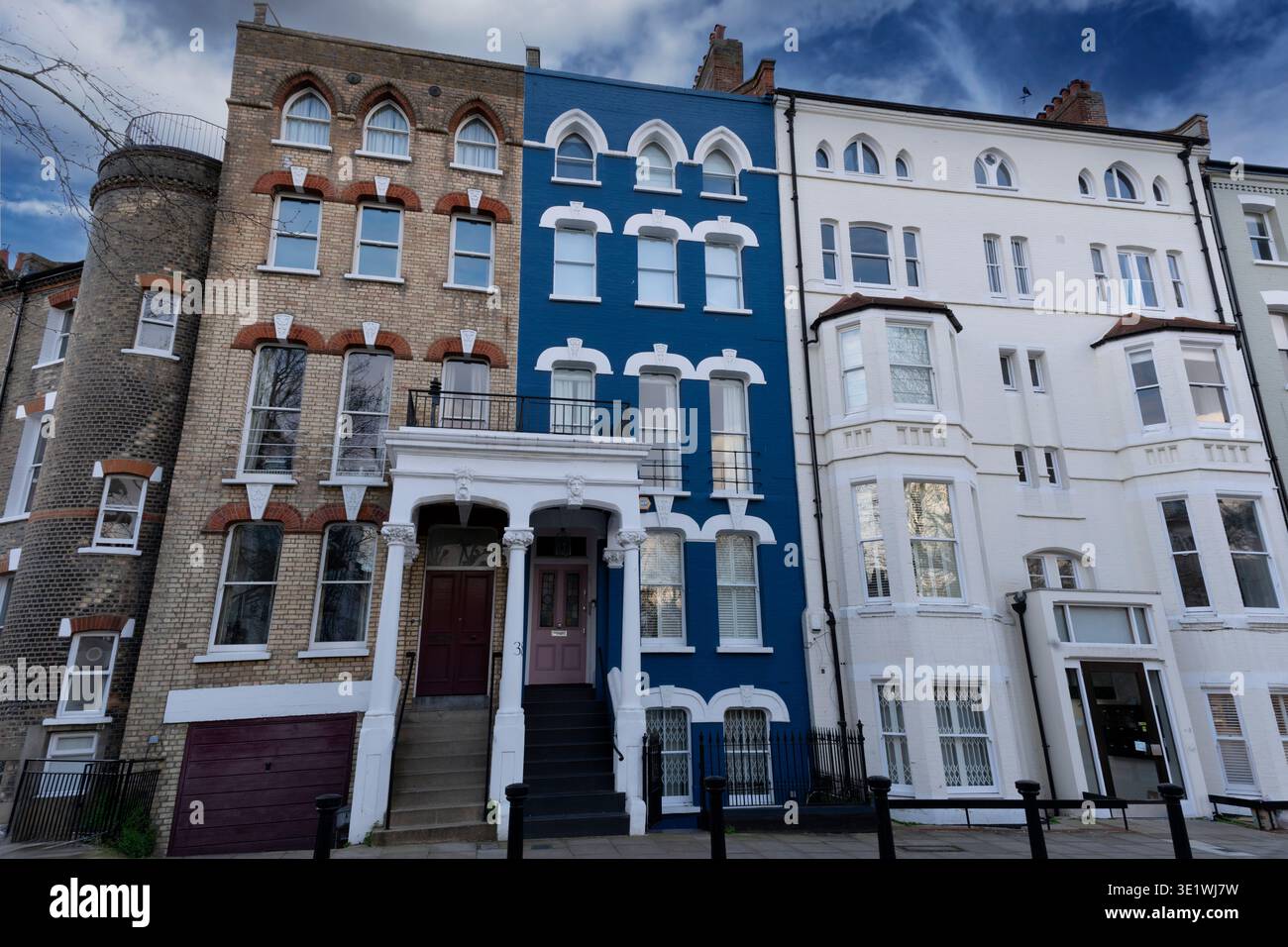 Grand London Architektur am Chalcot Square Stockfoto