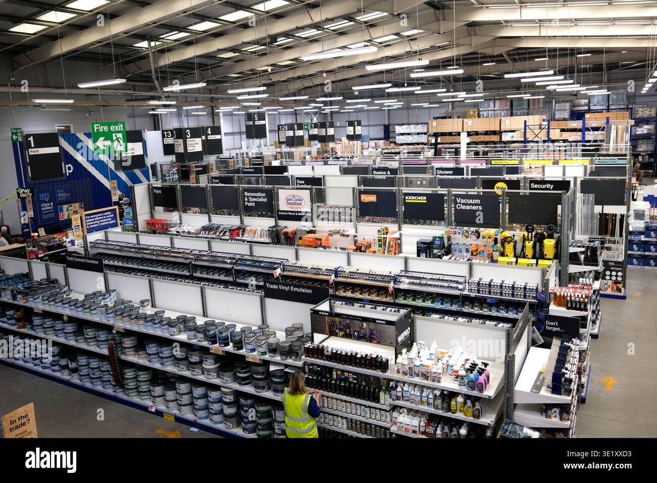 wickes DIY Superstore, bexhill-on-Sea Filiale, East sussex, großbritannien europa Stockfoto