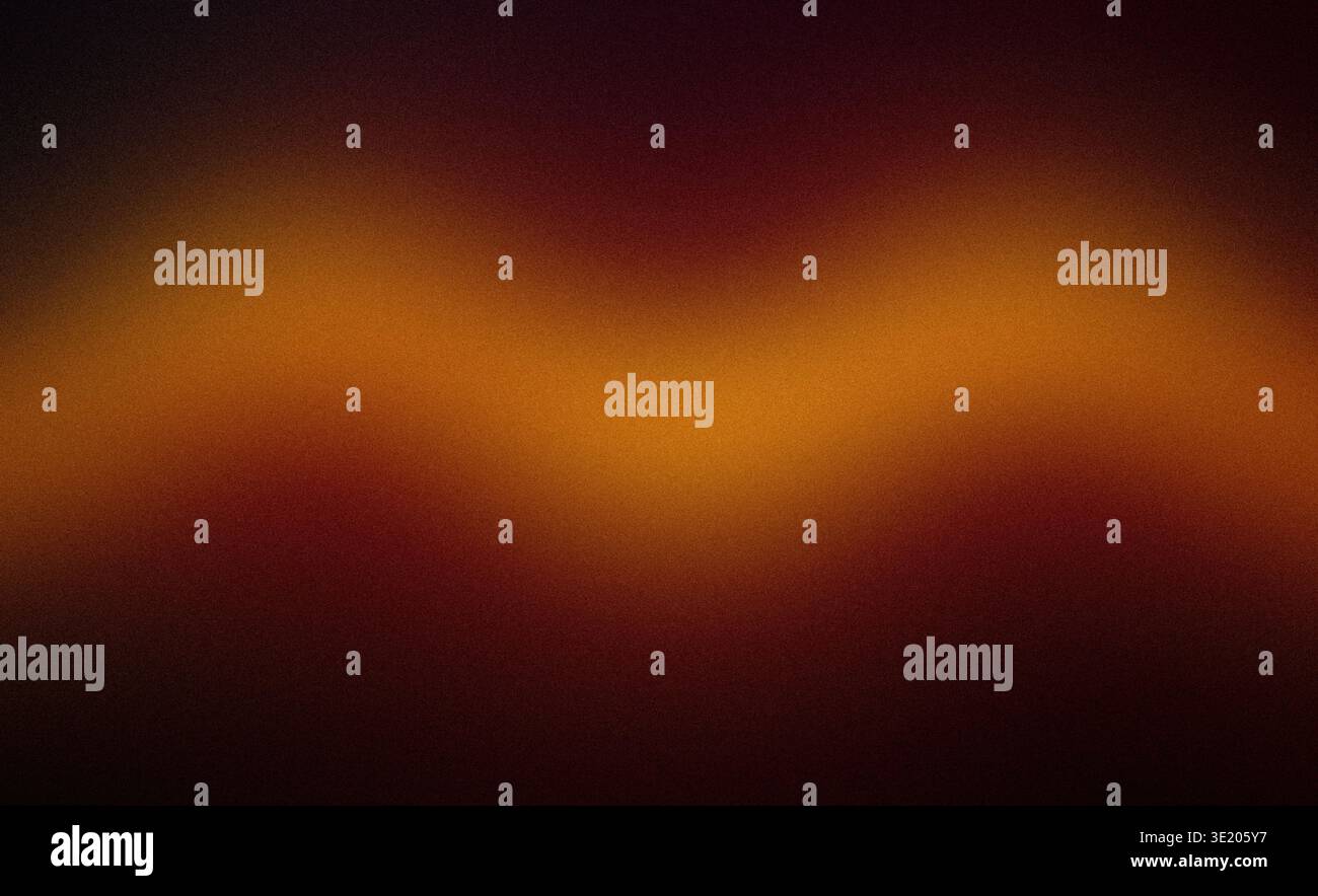 Abstrakter verlaufender Hintergrund mit glatten Wellenmustern in warmem Orange und dunklen Tönen, die ein visuell auffälliges und modernes Design schaffen, das für geeignet ist Stockfoto