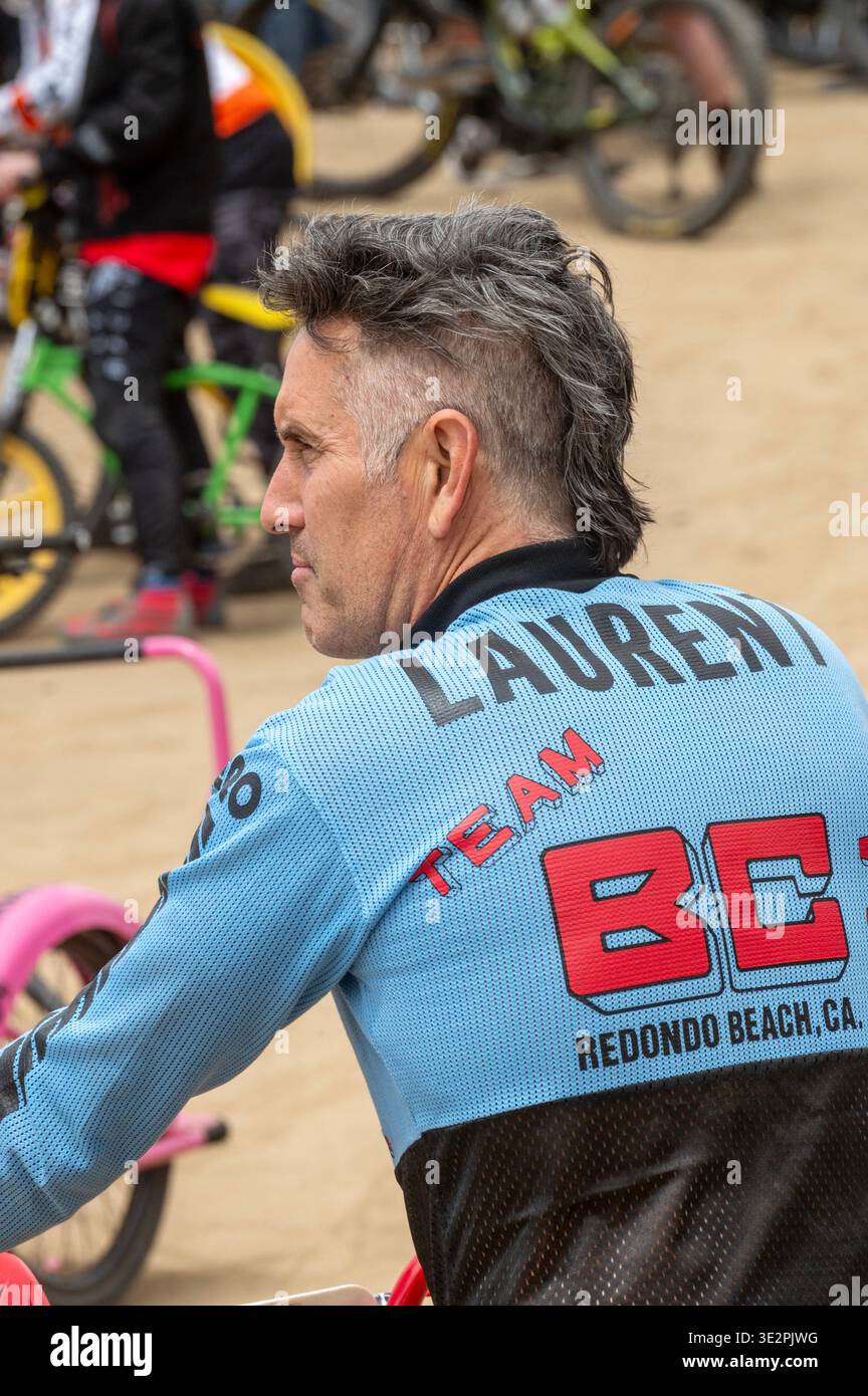 Dirtyfest BMX Downhill Race 2024 Stockfoto