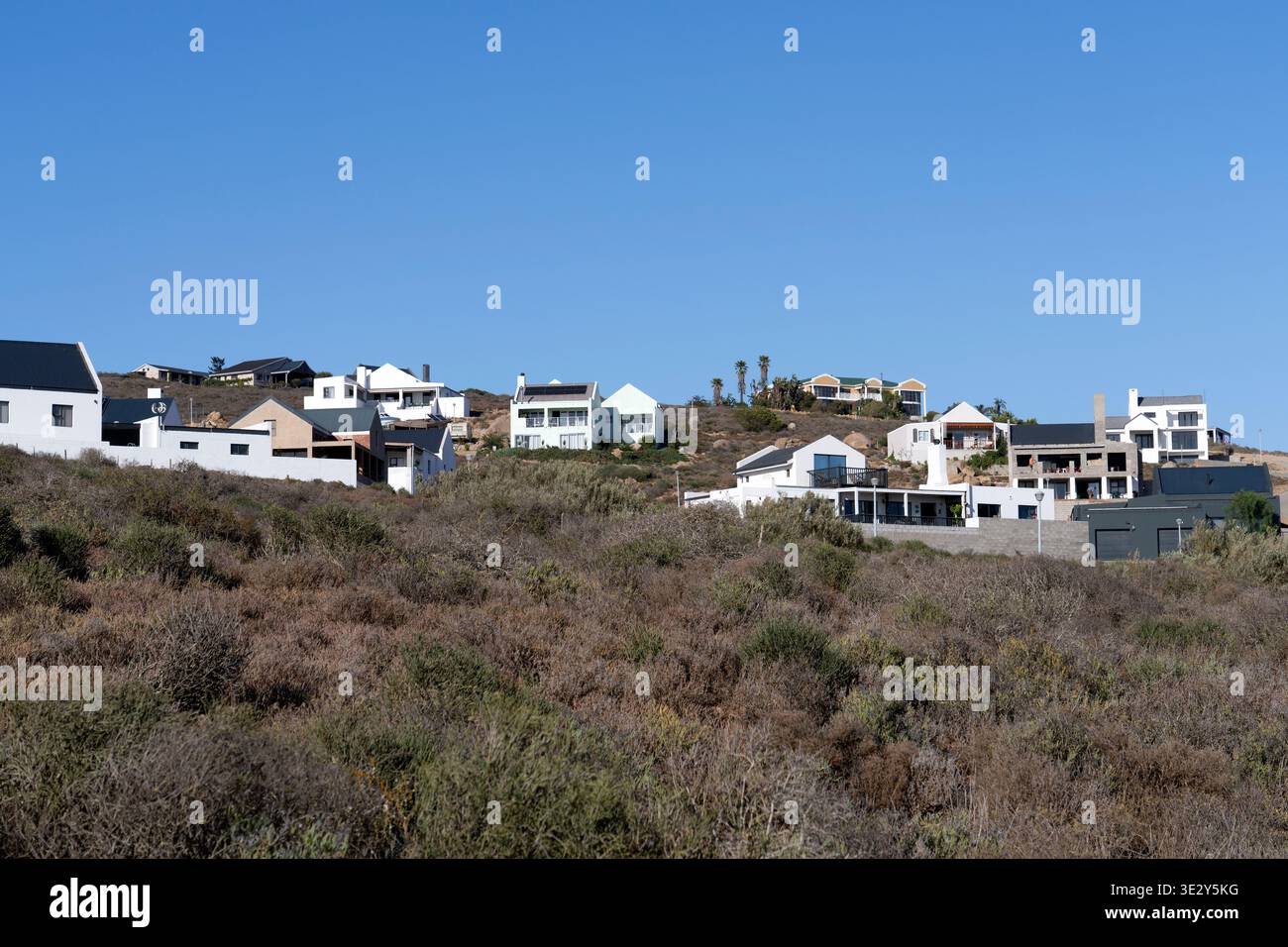 St. Helena Bay Häuser, westkap - Südafrika Stockfoto