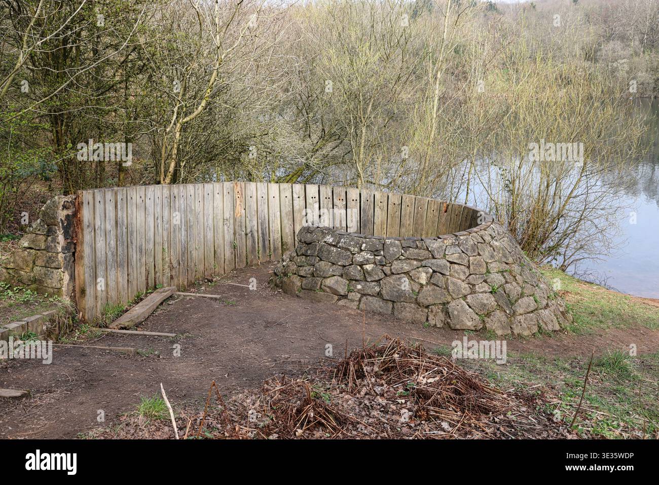 The Lookout im Clifton Country Park, Salford, Großbritannien. Stockfoto