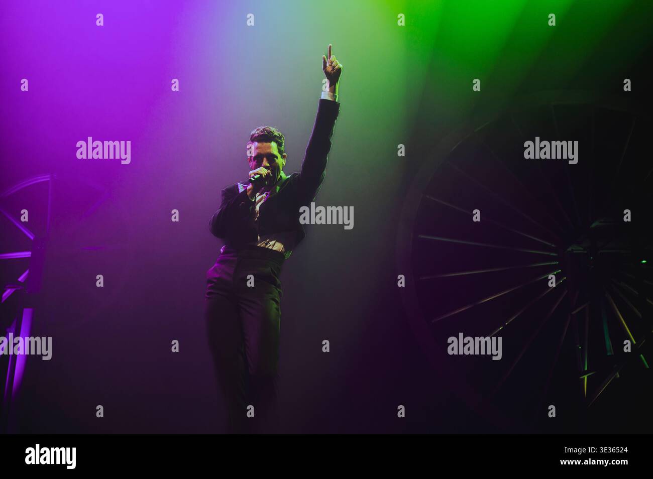 Mika live in der Unipol Arena, Bologna, Italien 2026 Stockfoto