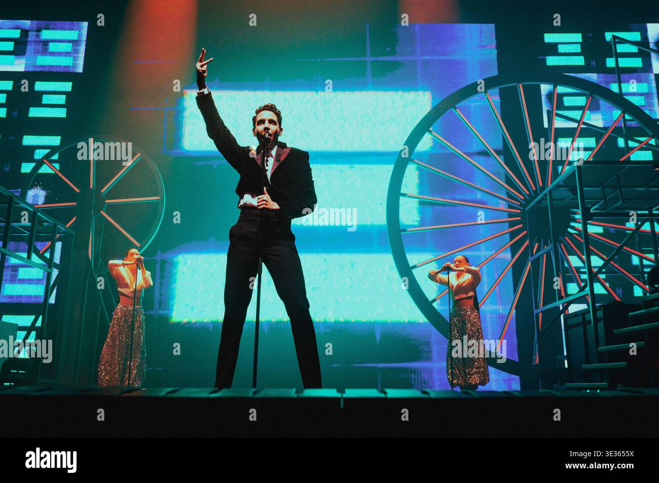 Mika live in der Unipol Arena, Bologna, Italien 2026 Stockfoto