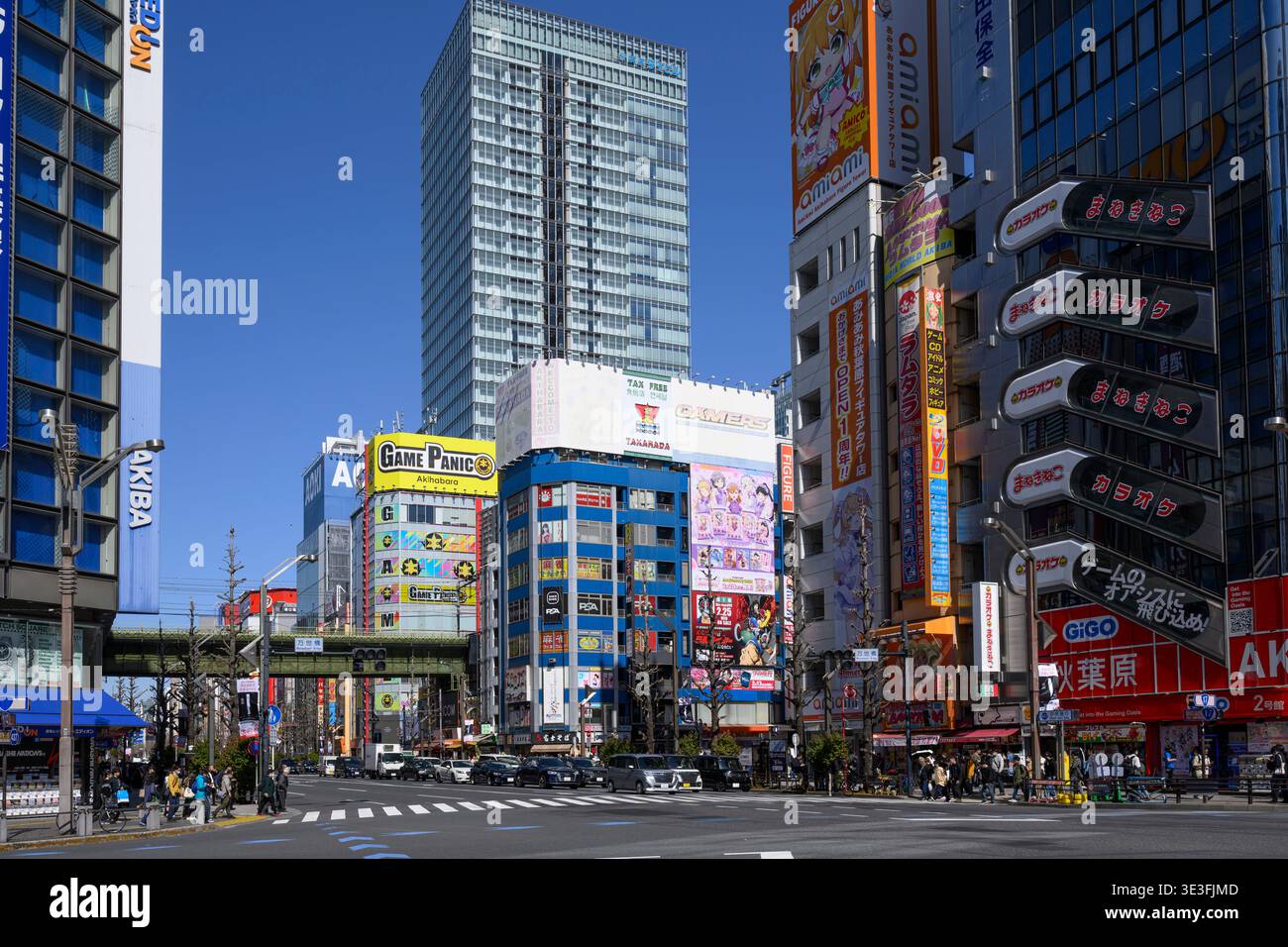 Akihabara Electric Street, Chiyoda-Ku, Tokio, Japan Stockfoto