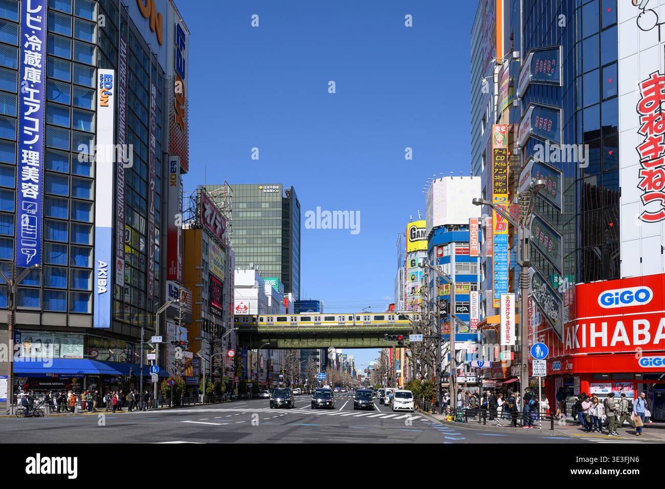 Akihabara Electric Street, Chiyoda-Ku, Tokio, Japan Stockfoto