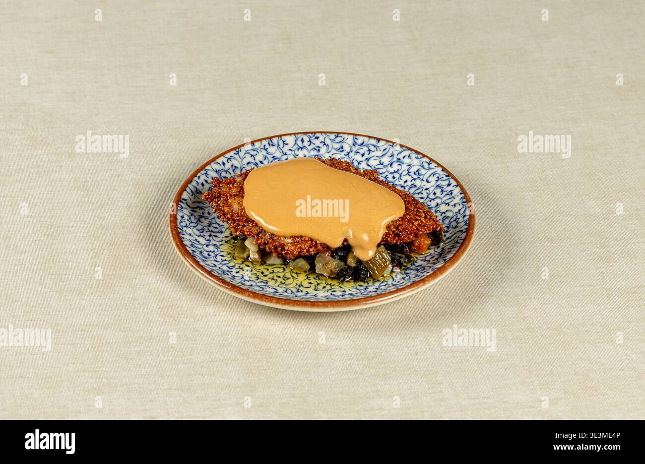 Knuspriger Quinoa-Salat Stockfoto