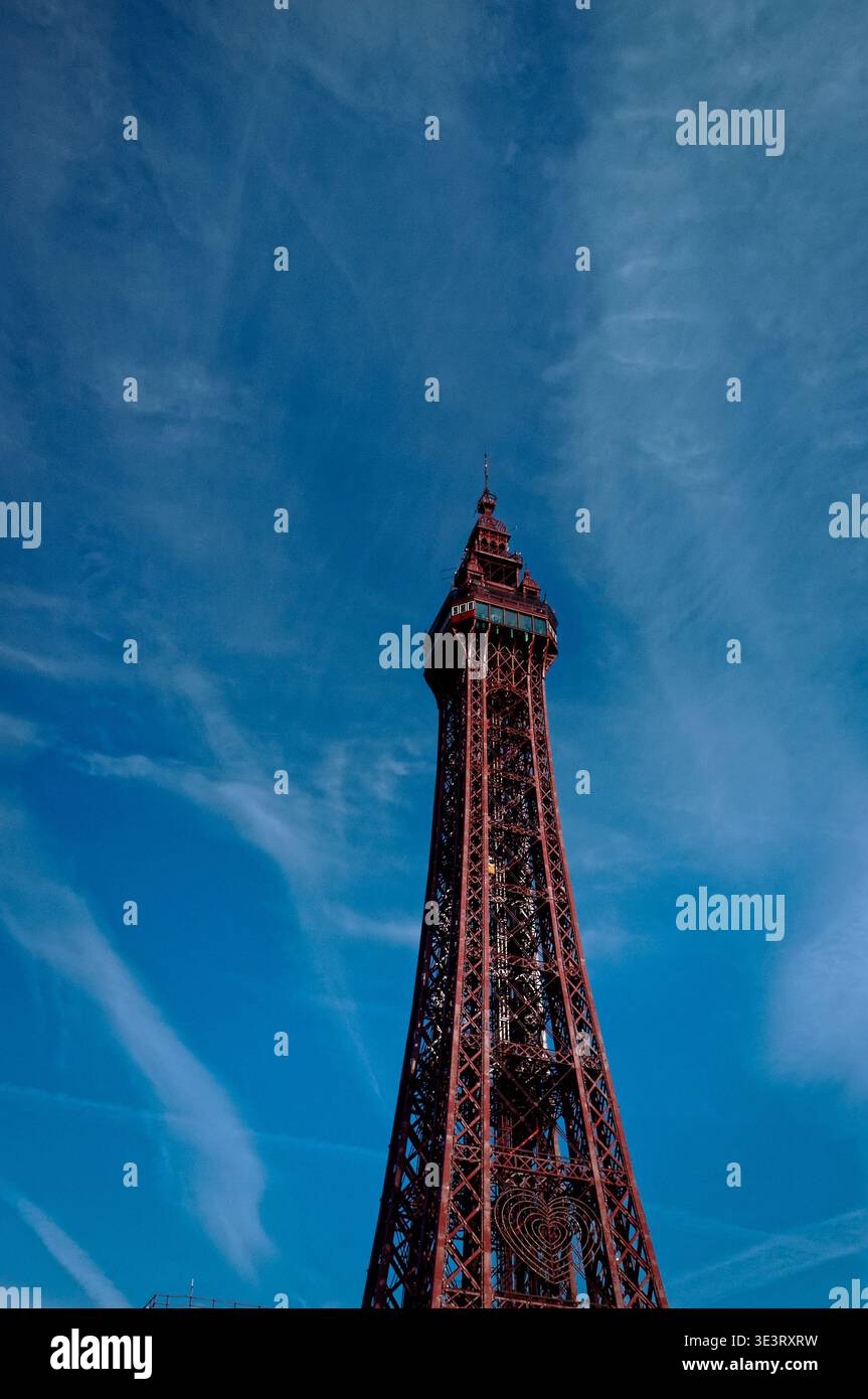 Blackpool Tower, Lancashire, England Stockfoto